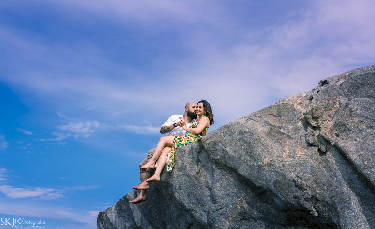 SKJ Fotografia - Pré Wedding - Praia das Conchas - Guarujá - SP