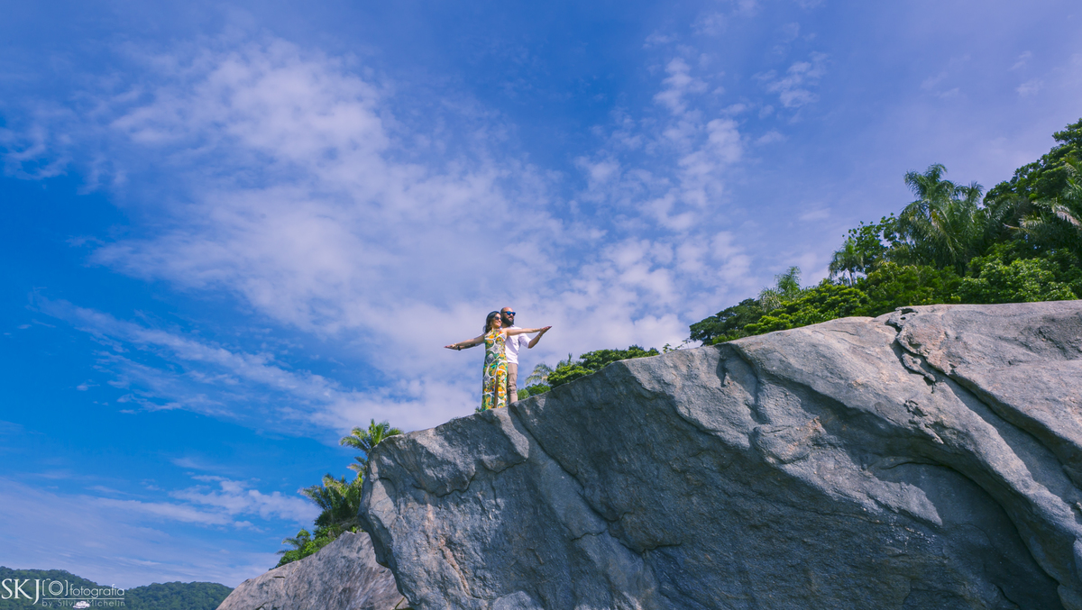 SKJ Fotografia - Pré Wedding - Praia das Conchas - Guarujá - SP
