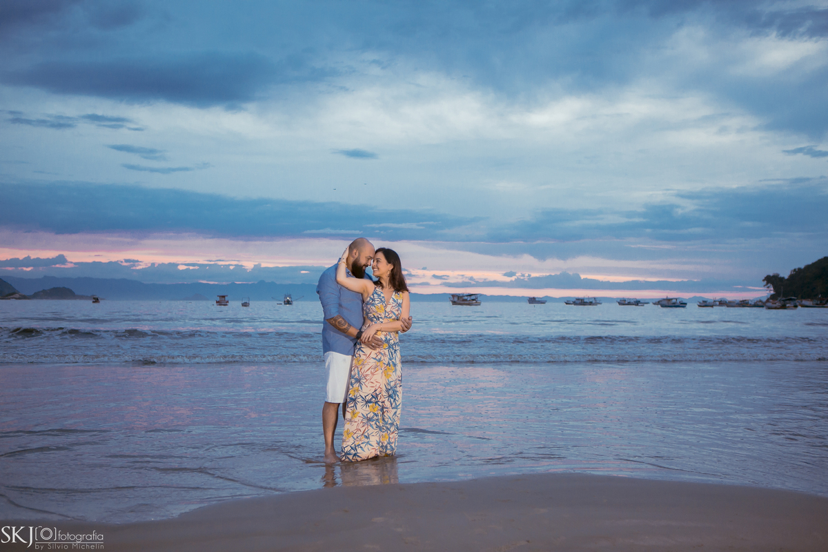 SKJ Fotografia - Pré Wedding - Praia das Conchas - Guarujá - SP