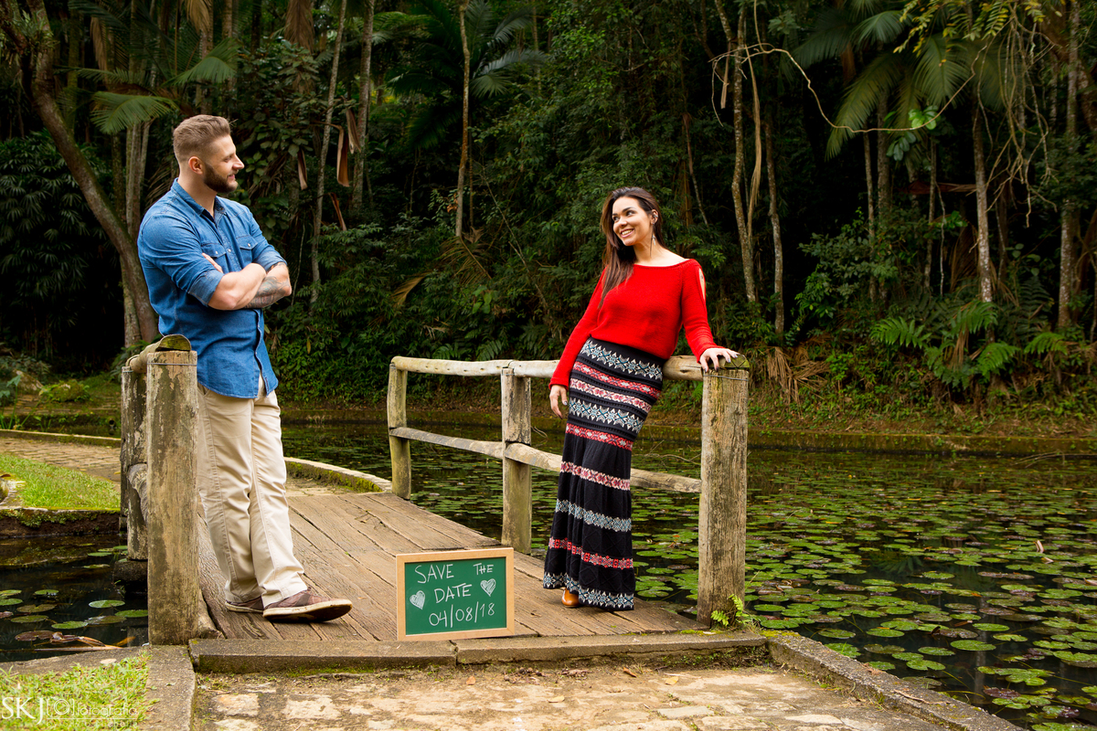 SKJ Fotografia - Sessão de Fotos Pré Wedding - Jardim Botânico de São Paulo