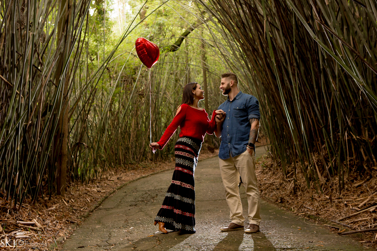 SKJ Fotografia - Sessão de Fotos Pré Wedding - Jardim Botânico de São Paulo