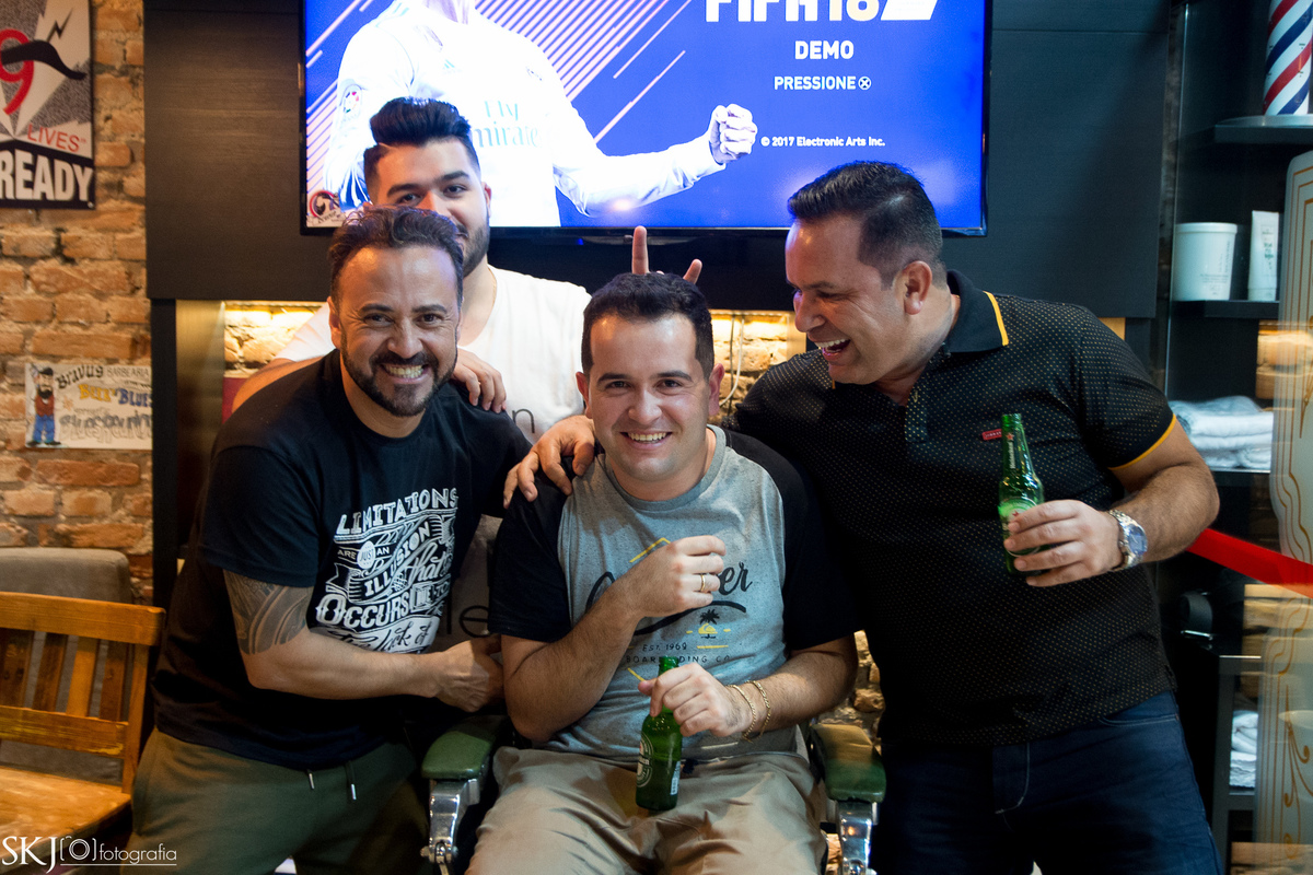 SKJ Fotografia - Making of  Noivo - Barbearia Bravos Tatuapé - SP