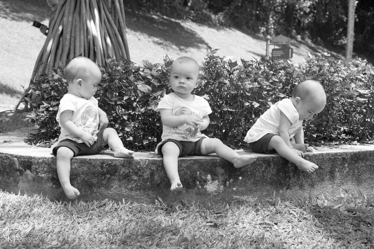 SKJ Fotografia - Ensaio Bebê - Jardim Botânico de São Paulo