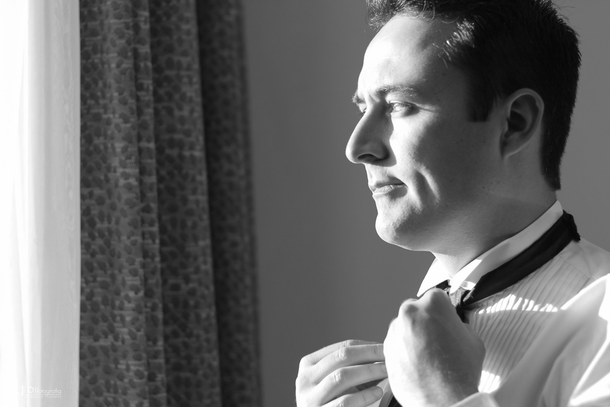 SKJ Fotografia - making of noivo - Hotel Tryp