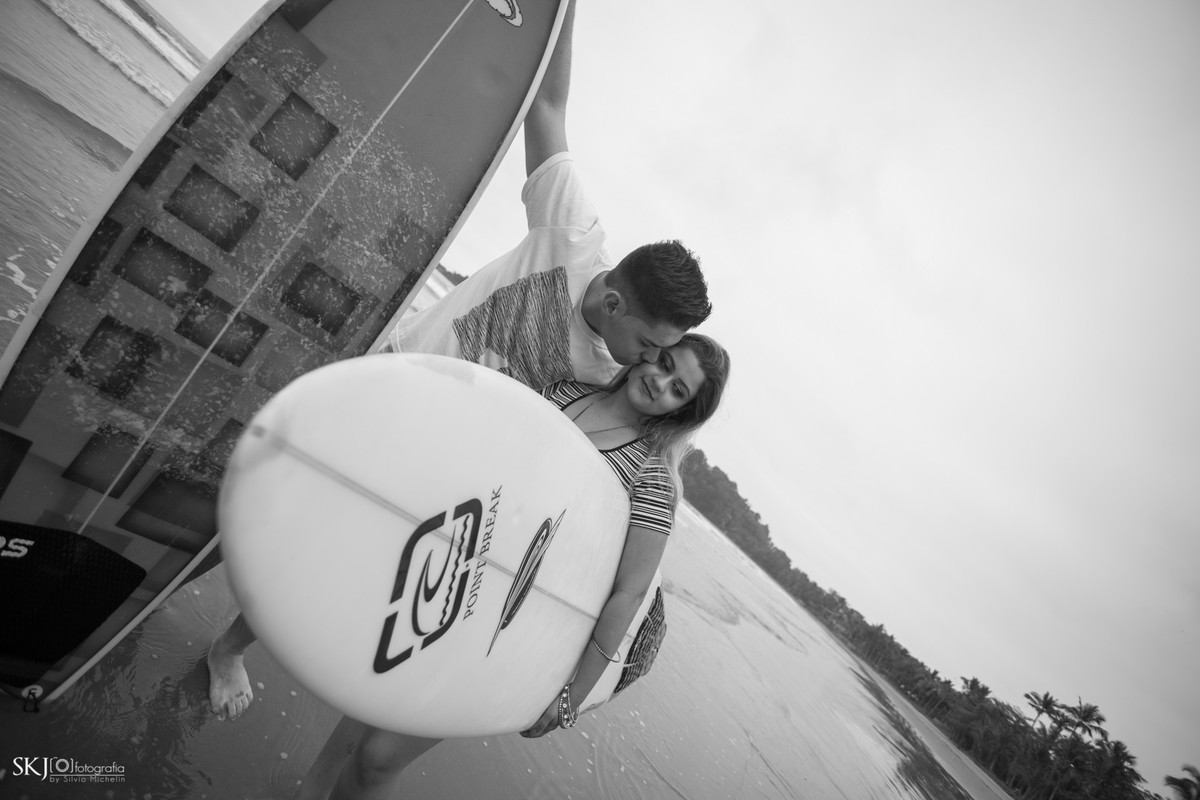 SKJ Fotografia - Ensaio Pré Wedding Praia de Iporanga - Guarujá - SP