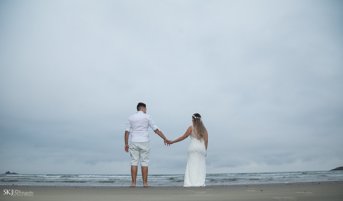 SKJ Fotografia - Ensaio Pré Wedding Praia de Iporanga - Guarujá - SP
