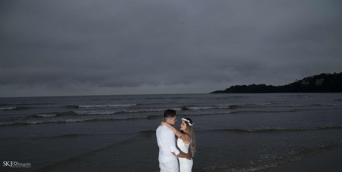 SKJ Fotografia - Ensaio Pré Wedding Praia de Iporanga - Guarujá - SP