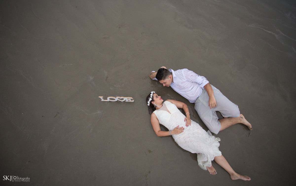 SKJ Fotografia - Ensaio Pré Wedding Praia de Iporanga - Guarujá - SP