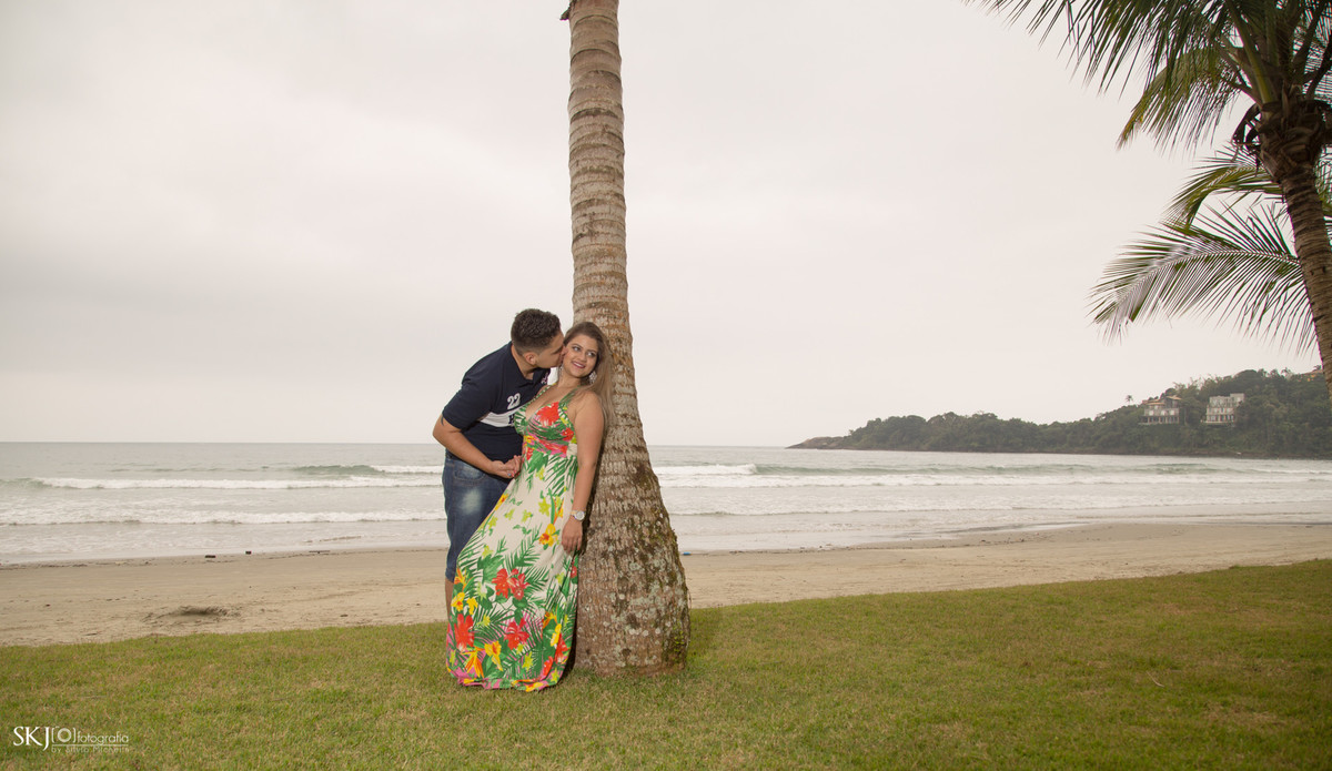 SKJ Fotografia - Ensaio Pré Wedding Praia de Iporanga - Guarujá - SP