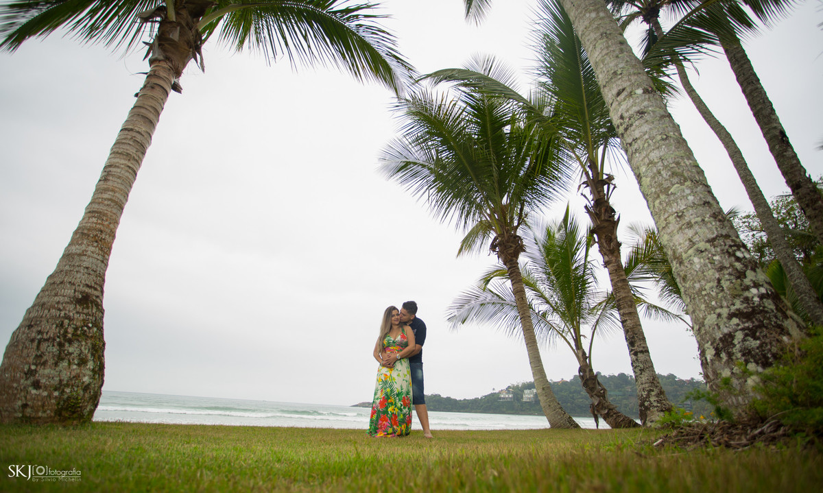 SKJ Fotografia - Ensaio Pré Wedding Praia de Iporanga - Guarujá - SP