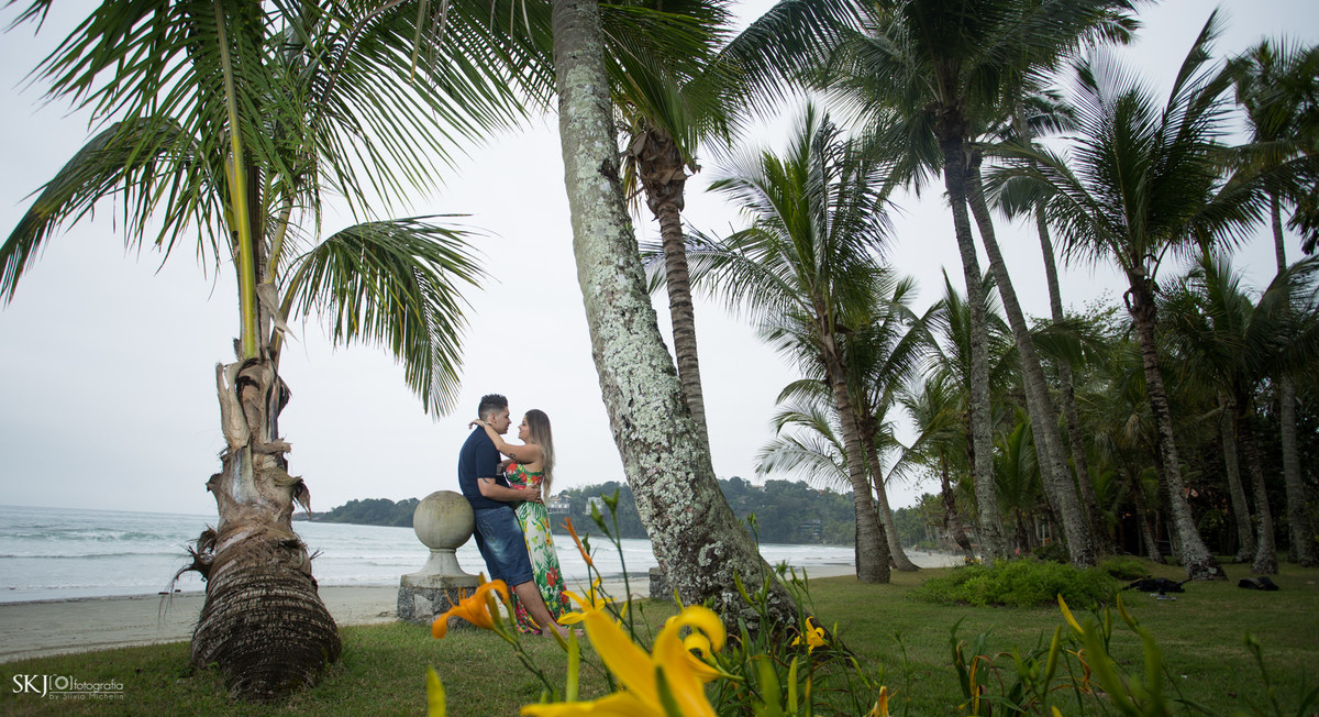 SKJ Fotografia - Ensaio Pré Wedding Praia de Iporanga - Guarujá - SP