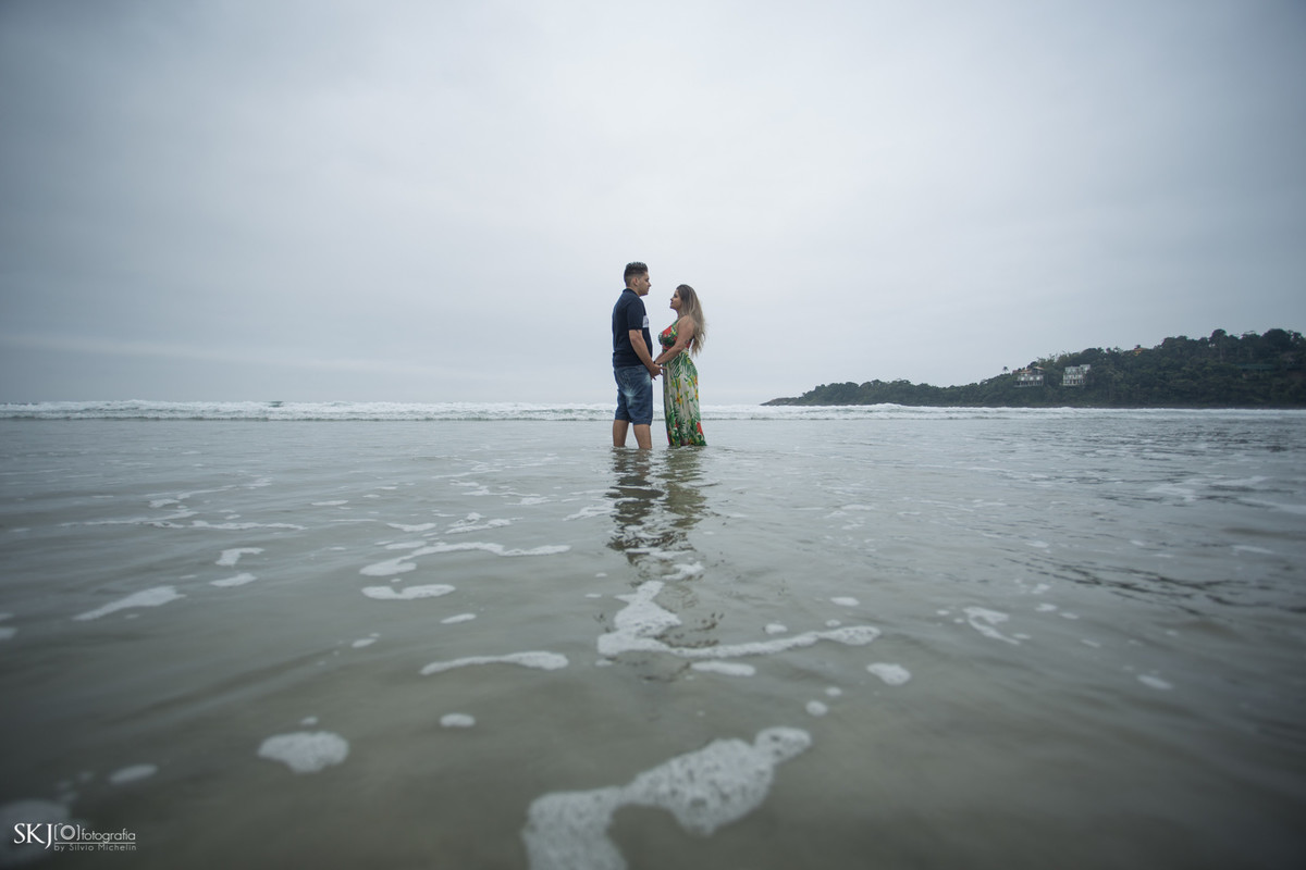 SKJ Fotografia - Ensaio Pré Wedding Praia de Iporanga - Guarujá - SP