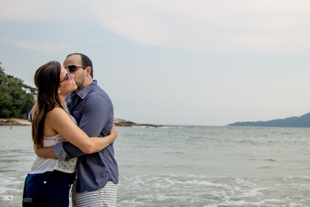 SKJ Fotografia - Ensaio Pré-Wedding - Praia de São Pedro - Guarujá - SP
