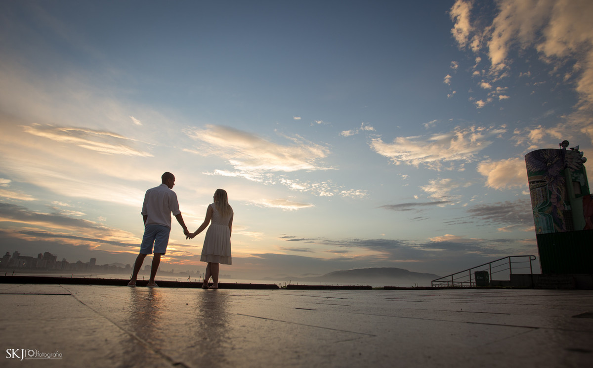 SKJ Fotografia - Ensaio Pré Wedding - Santos - SP