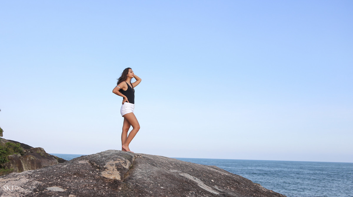 SKJ Fotografia - Ensaio 15 anos - Praia de São José - Quaruja - SP