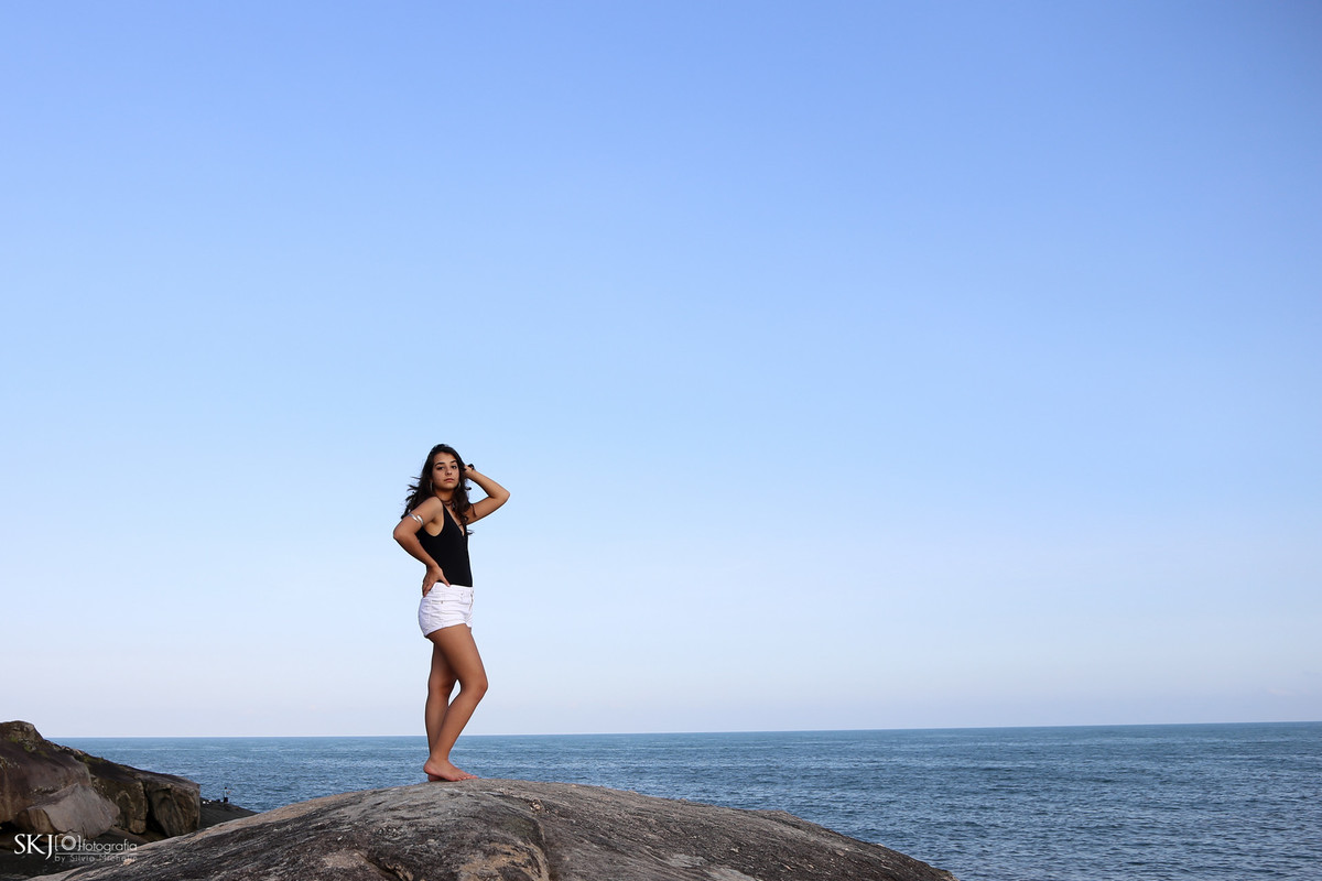 SKJ Fotografia - Ensaio 15 anos - Praia de São José - Quaruja - SP