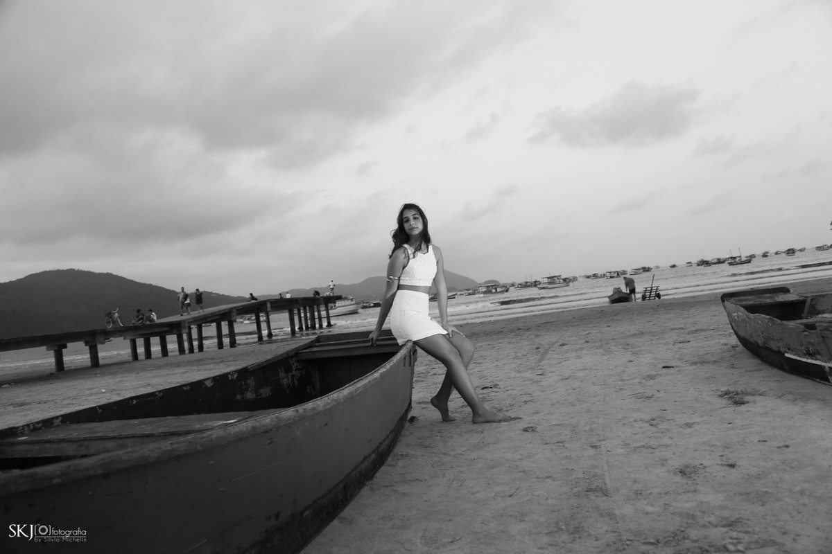 SKJ Fotografia - Ensaio 15 anos - Praia de São José - Quaruja - SP