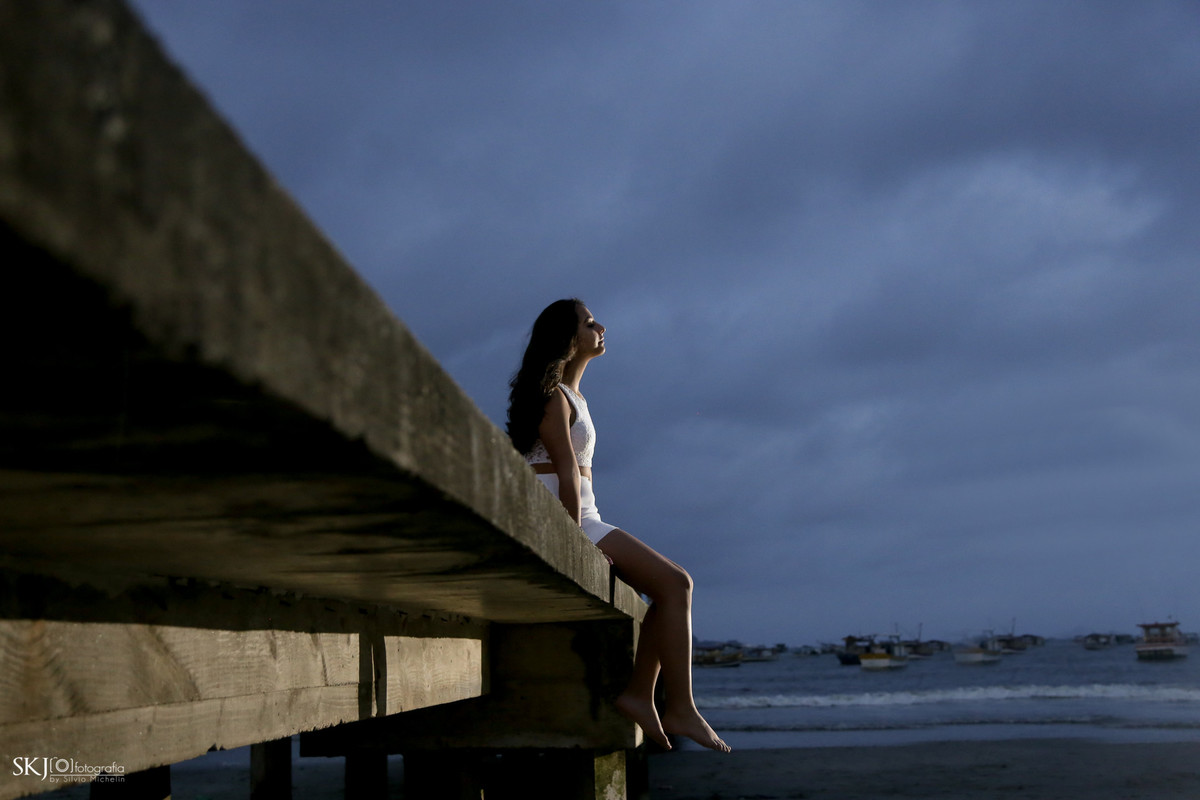 SKJ Fotografia - Ensaio 15 anos - Praia de São José - Quaruja - SP