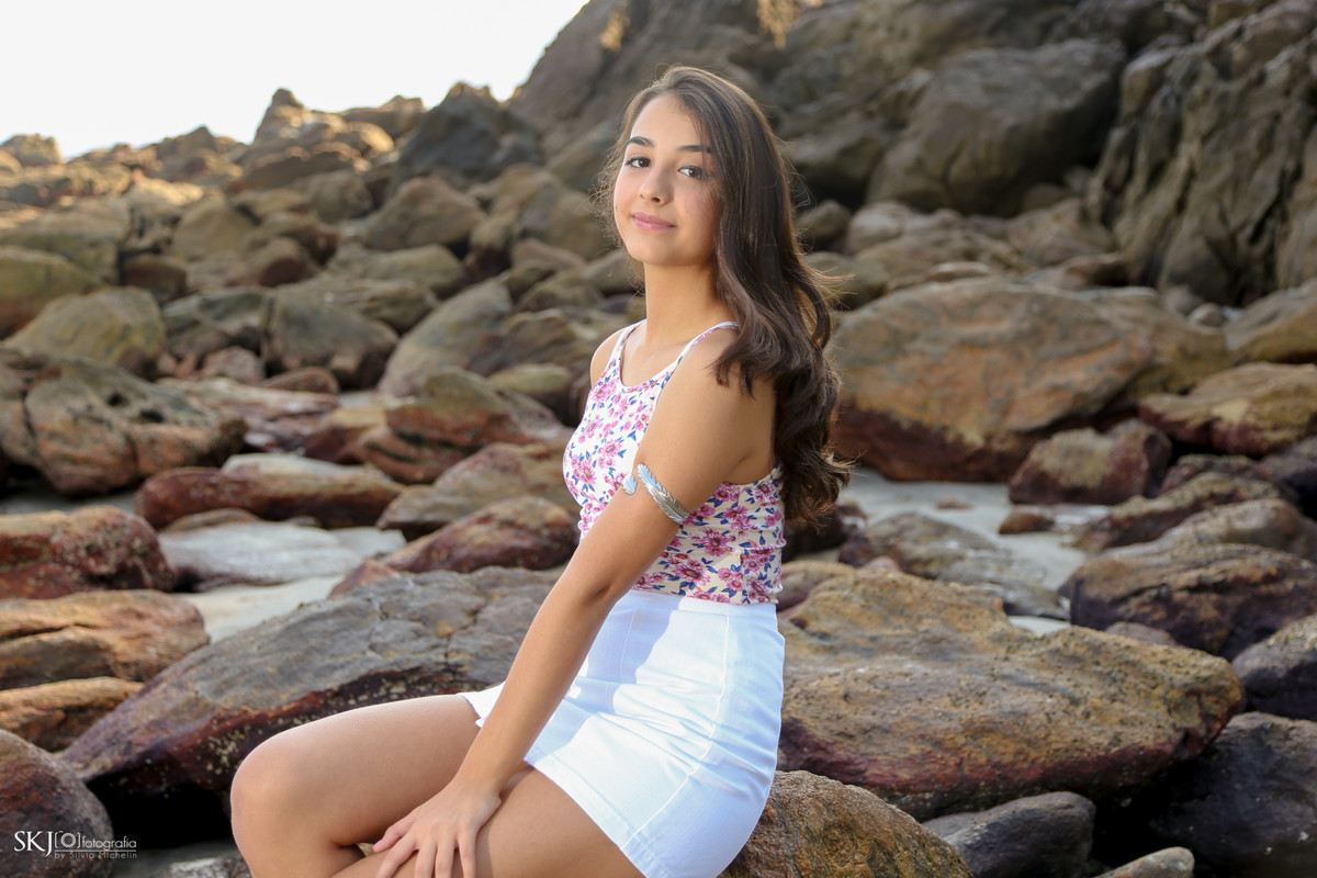 SKJ Fotografia - Ensaio 15 anos - Praia de São José - Quaruja - SP