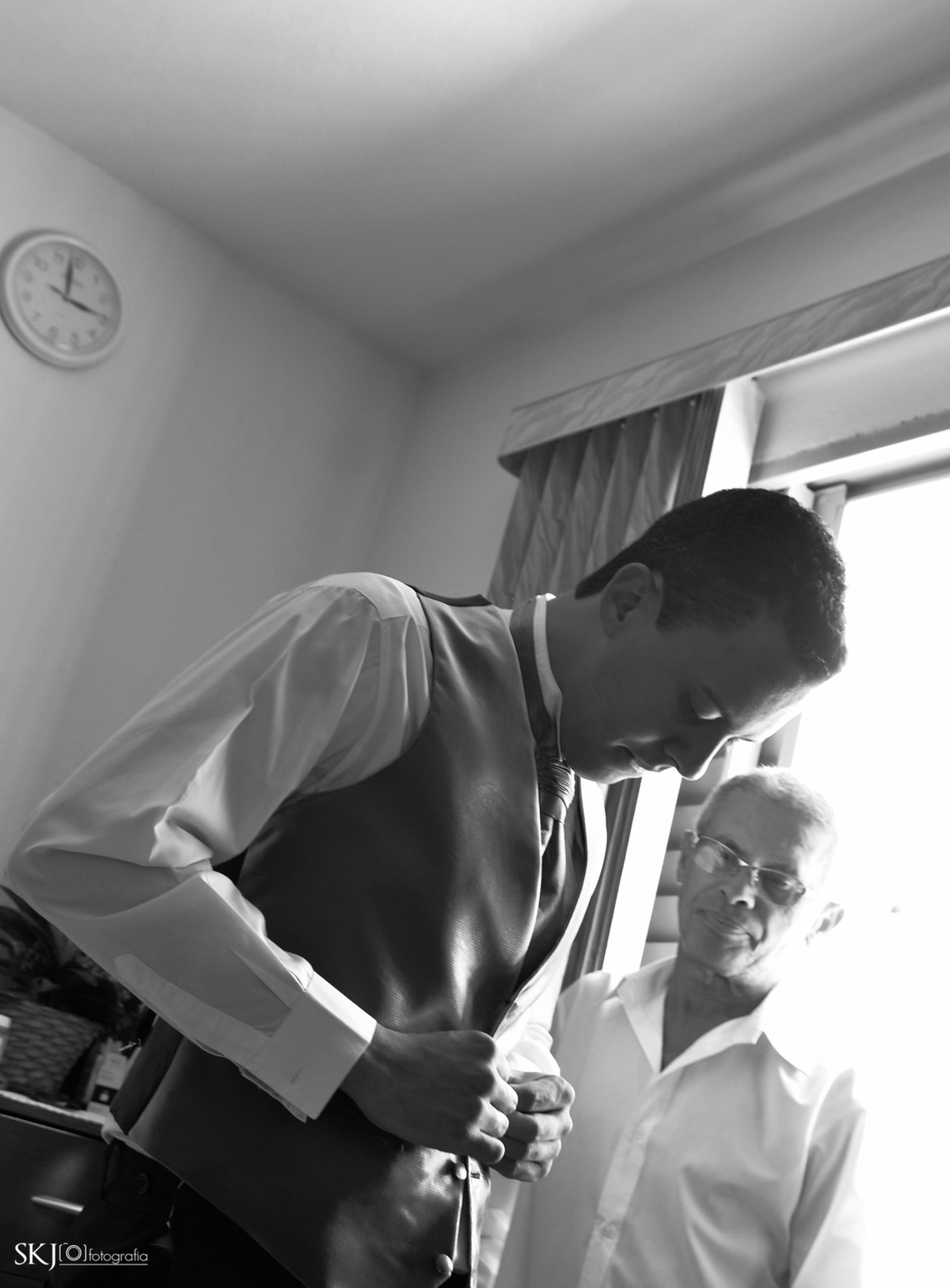 SKJ Fotografia - Making of noivo