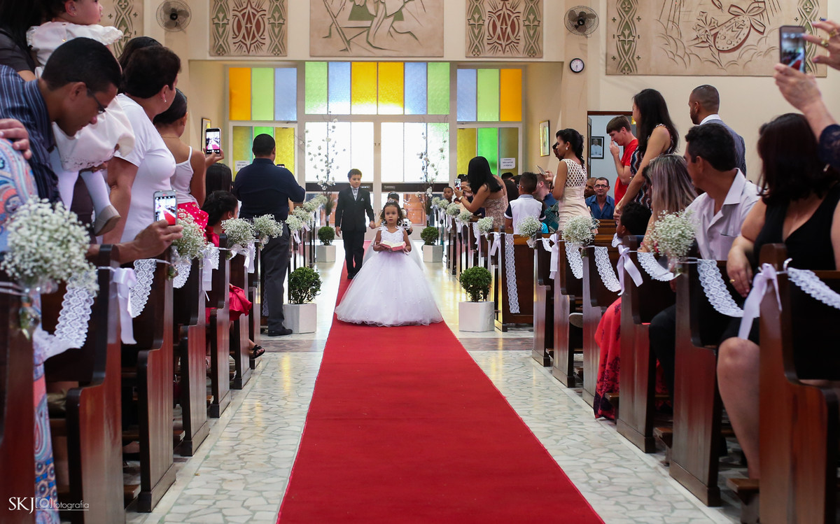 SKJ fotografia - Casamento  Paróquia São João Batista  -Jundiaí - SP