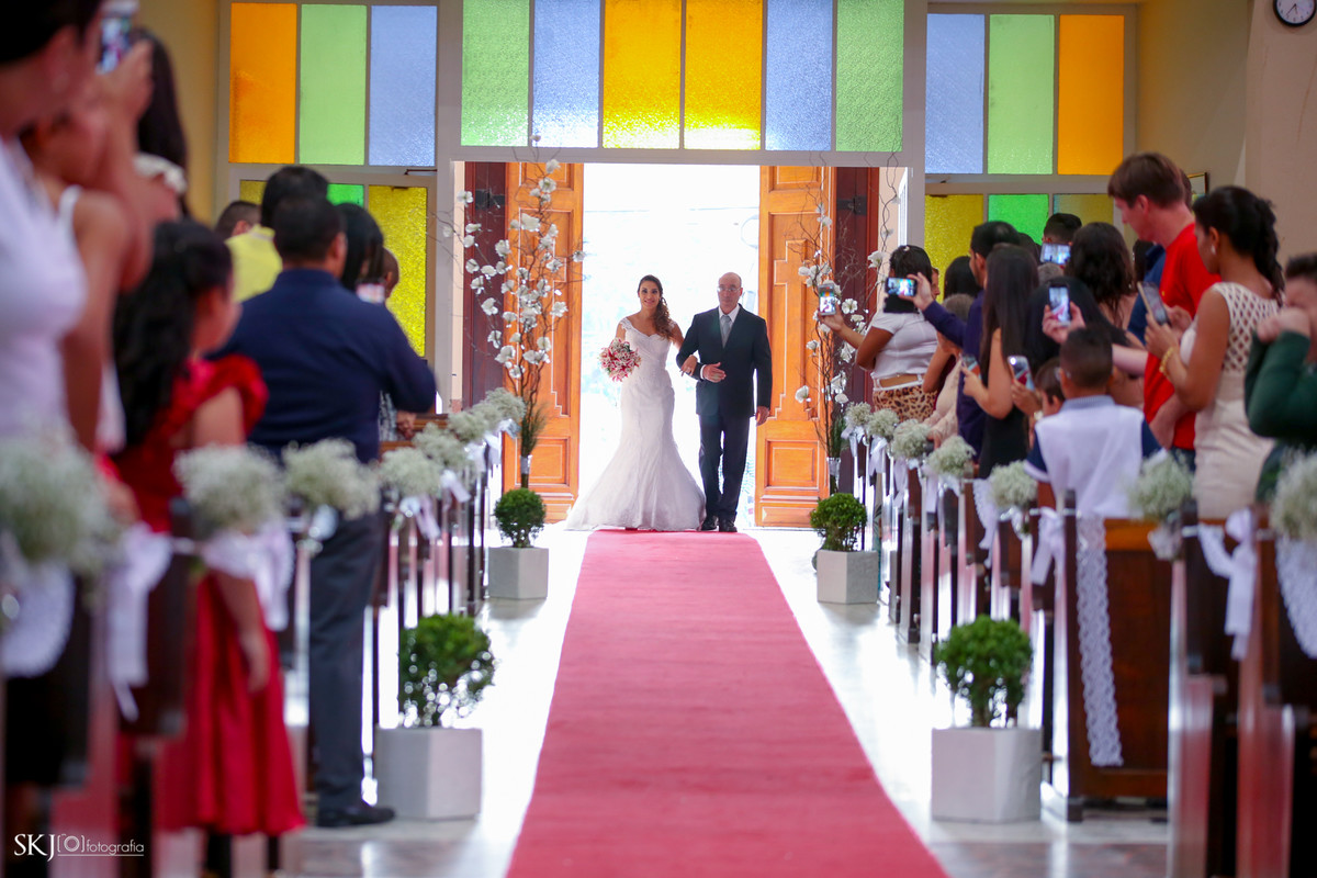 SKJ fotografia - Casamento  Paróquia São João Batista  -Jundiaí - SP