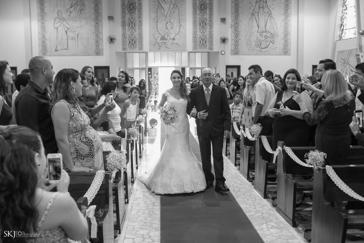 SKJ fotografia - Casamento  Paróquia São João Batista  -Jundiaí - SP
