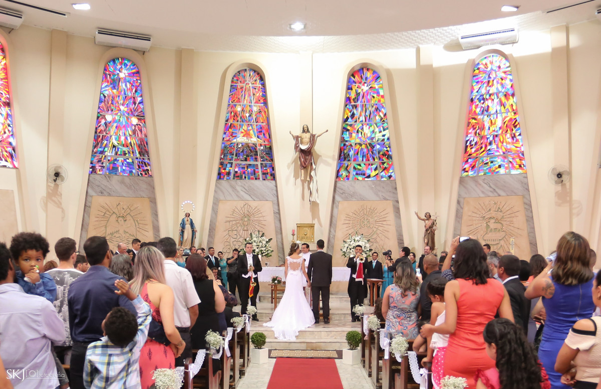 SKJ fotografia - Casamento  Paróquia São João Batista  -Jundiaí - SP