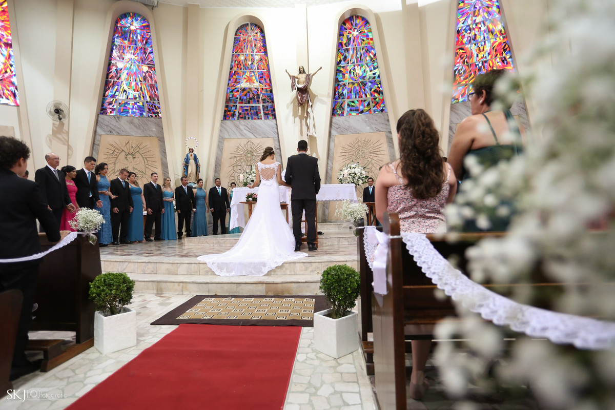 SKJ fotografia - Casamento  Paróquia São João Batista  -Jundiaí - SP