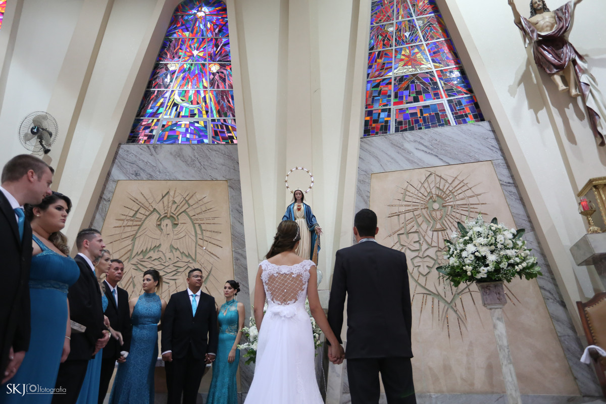 SKJ fotografia - Casamento  Paróquia São João Batista  -Jundiaí - SP