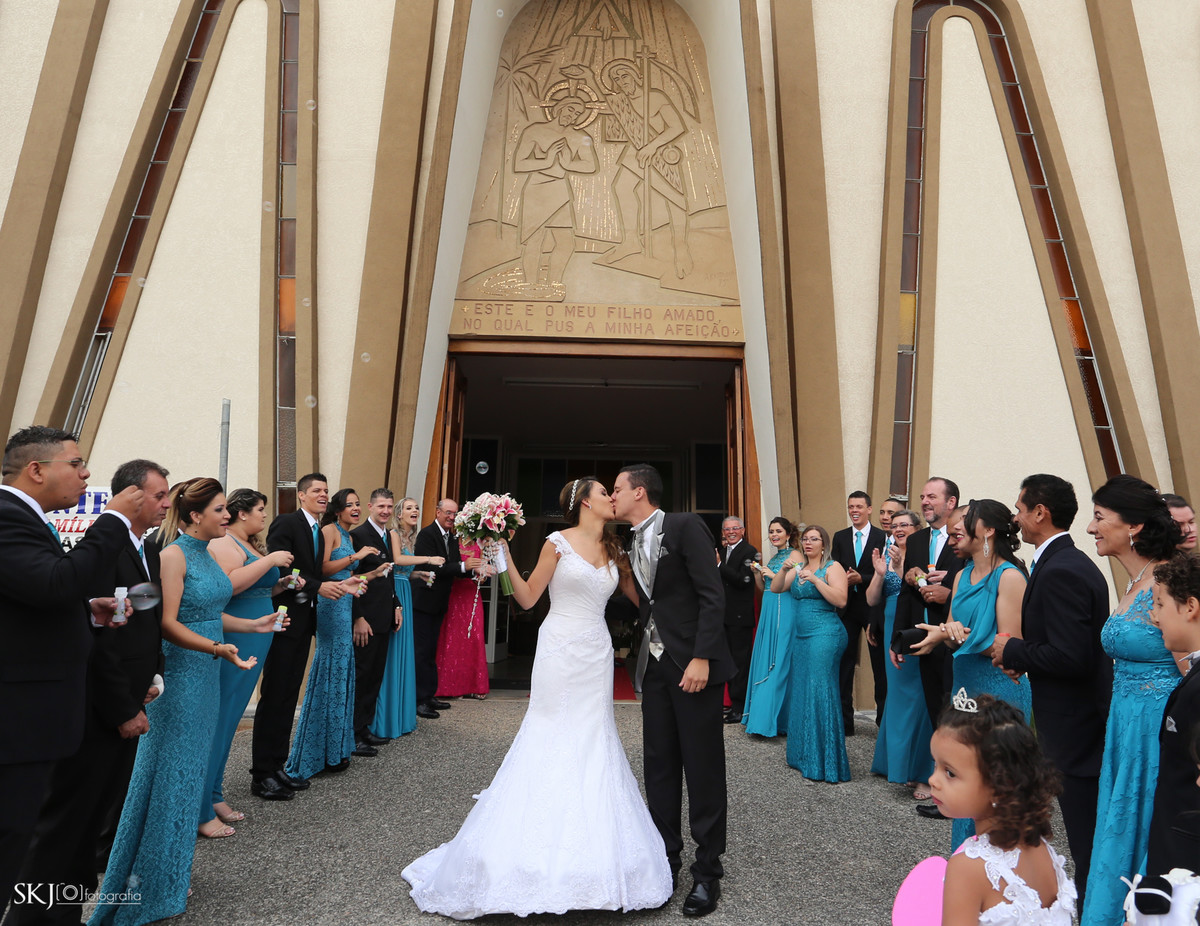 SKJ fotografia - Casamento  Paróquia São João Batista  -Jundiaí - SP