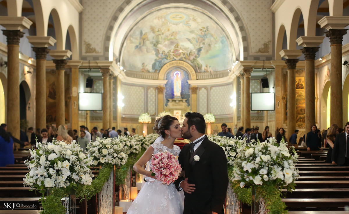 SKJ Fotografia - Casamento - Paróquia Nossa Senhora de Lourdes - Mooca/SP