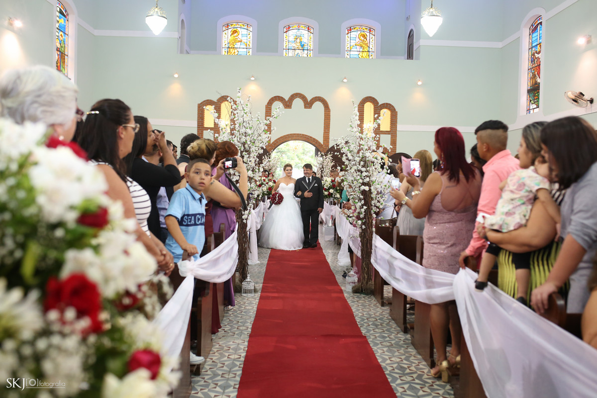 SKJ Fotografia - Casamento - Paróquia Nossa Senhora do Socorro - Mogi das Cruzes - SP