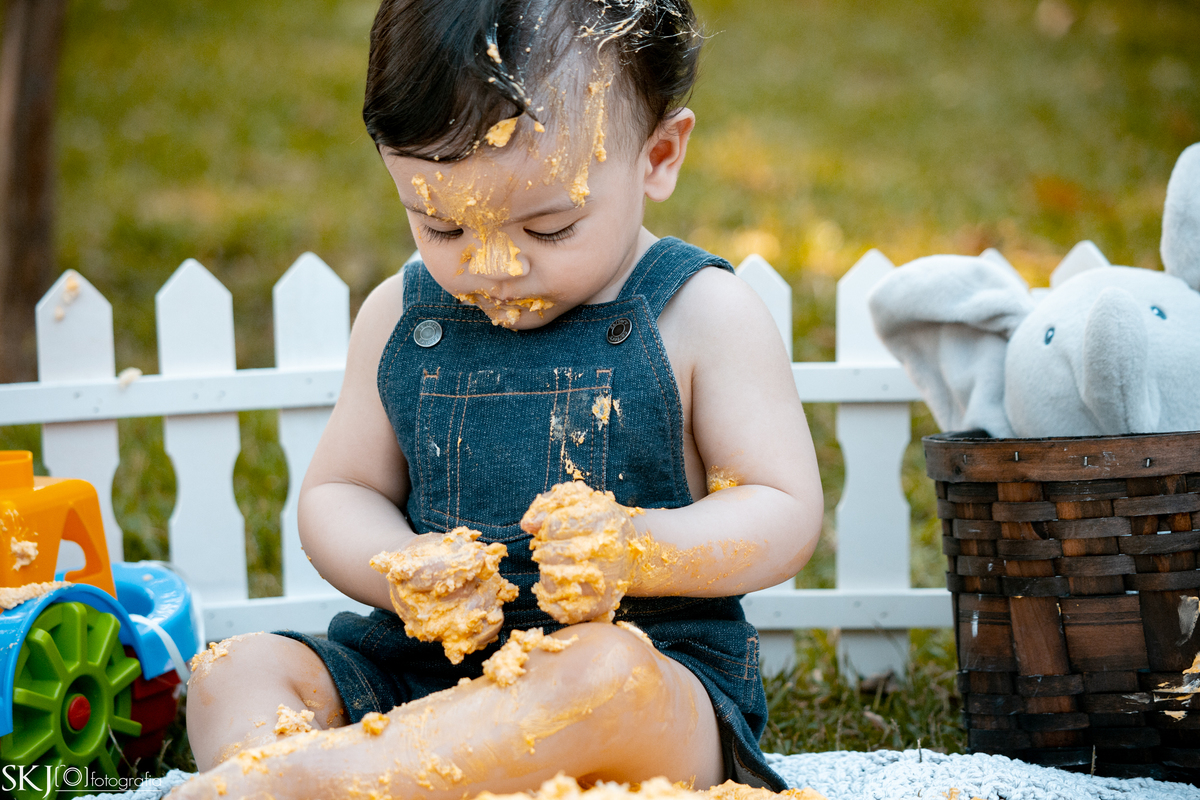 SKJ Fotografia smash  the cake 