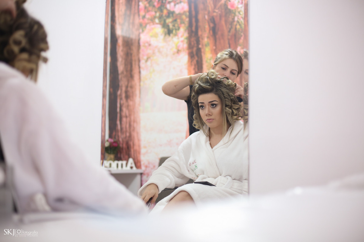 SKJ Fotografia - Making of noiva: Espaço Mabu Estética - Itaquaquecetuba - SP