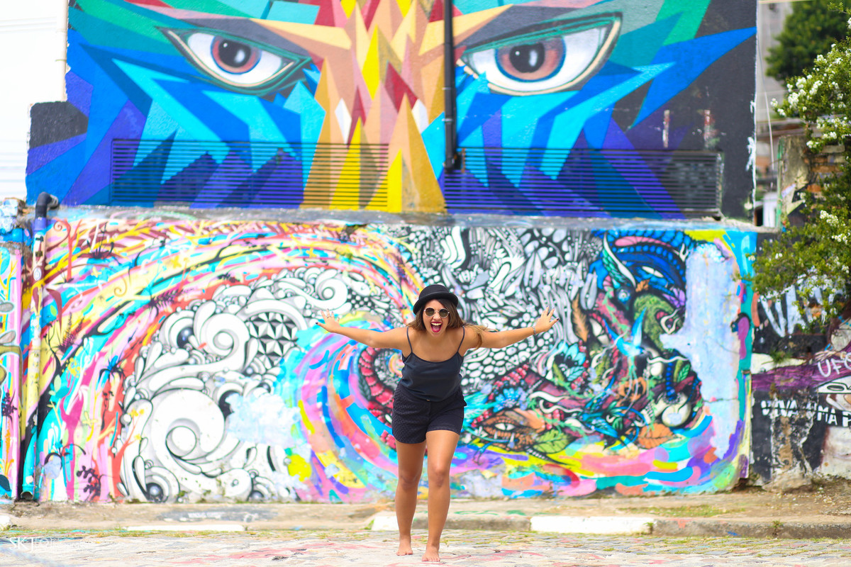 SKJ Fotografia - Ensaio realizado no Beco do Batman - Vila Madalena - São Paulo - SP