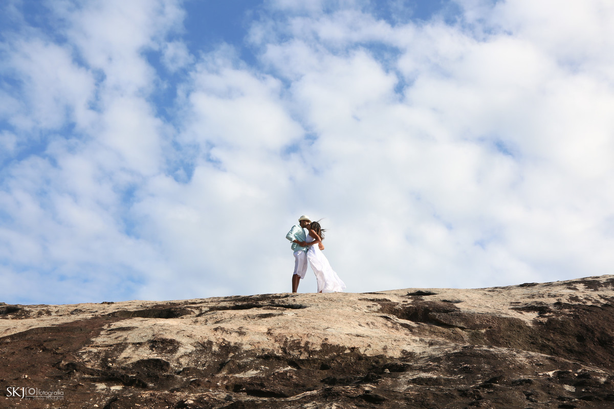 SKJ Fotografia - nsaio Pré Wedding - Praia das Conchas - Guarujá - SP