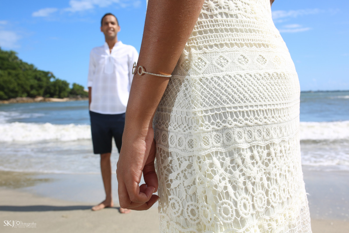 SKJ Fotografia - nsaio Pré Wedding - Praia das Conchas - Guarujá - SP