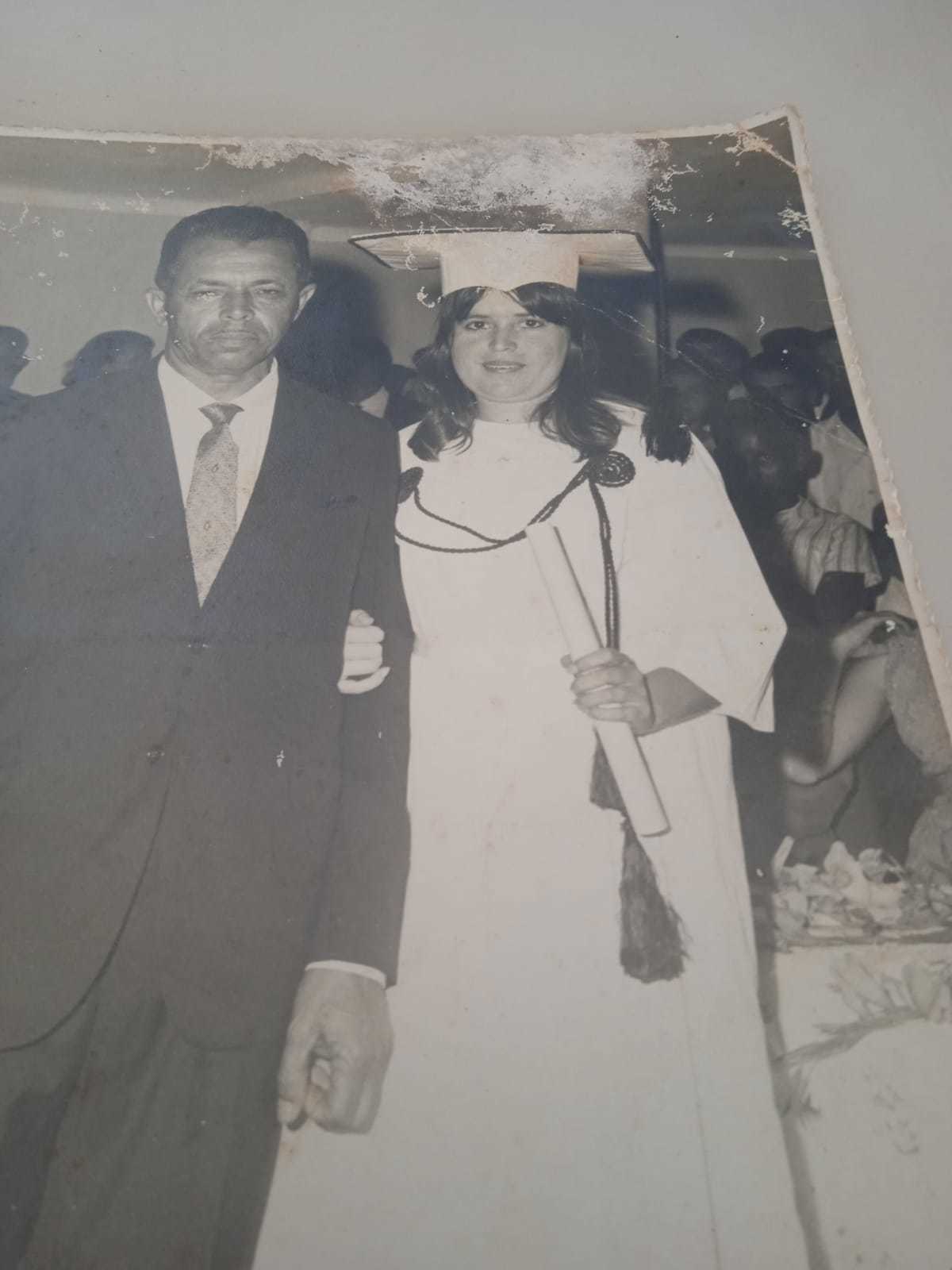 Tio Noir e sua filha Neuza