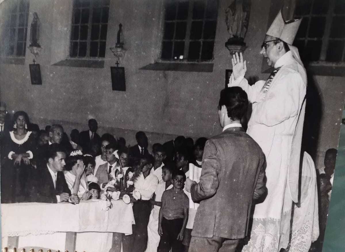 Casamento da Celeste e Alberto foi realizado pelo Don Clemente
