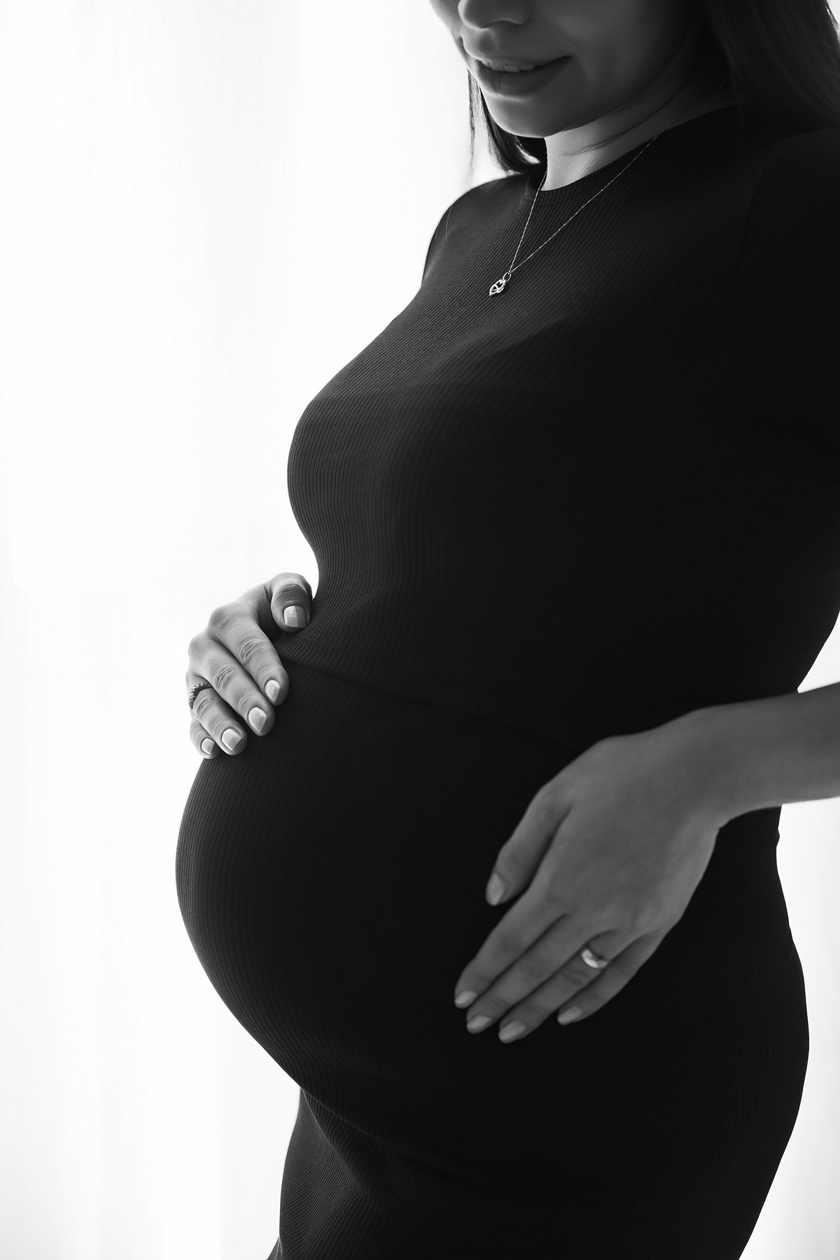 Ensaio gestante estudio clean