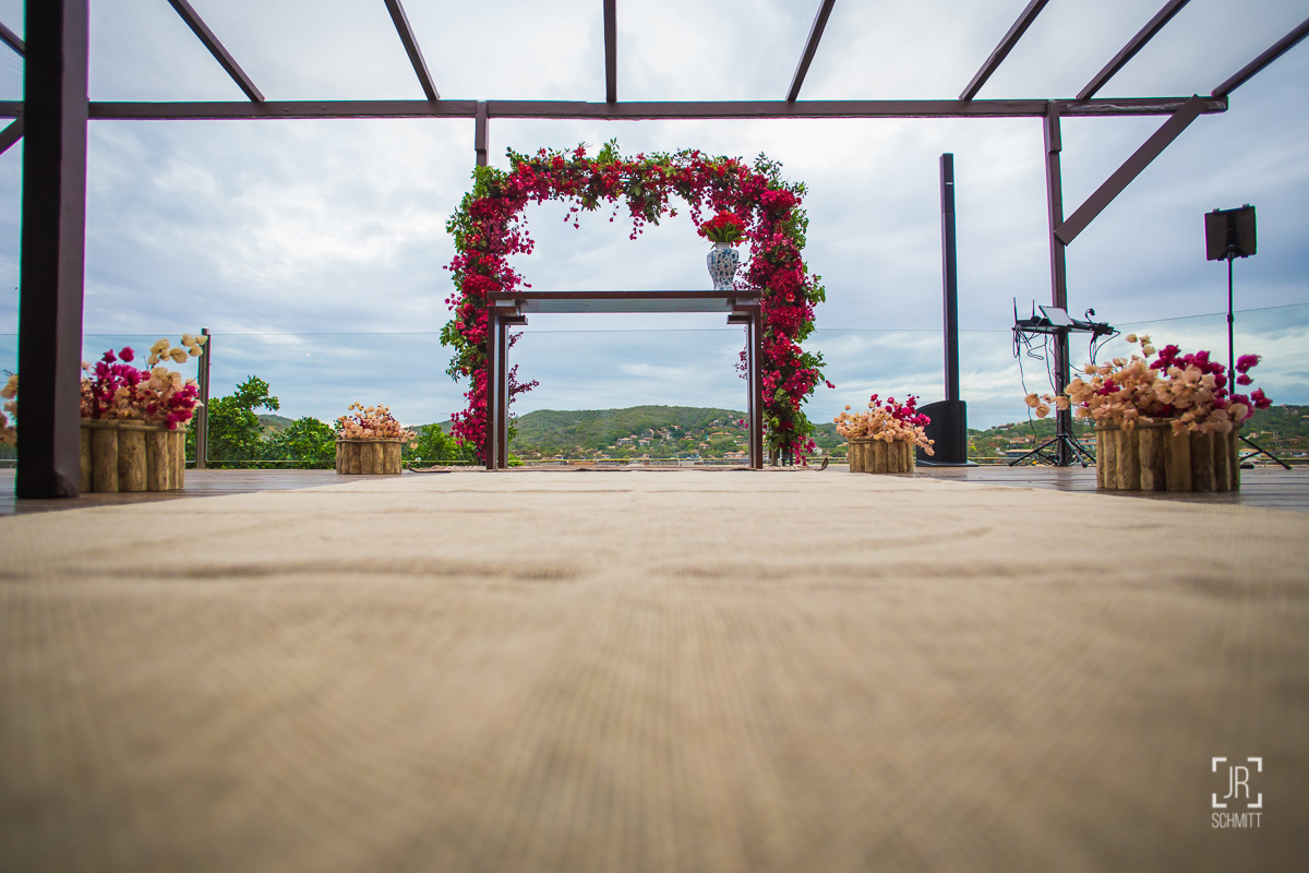 cerimônia de casamento em búzios
