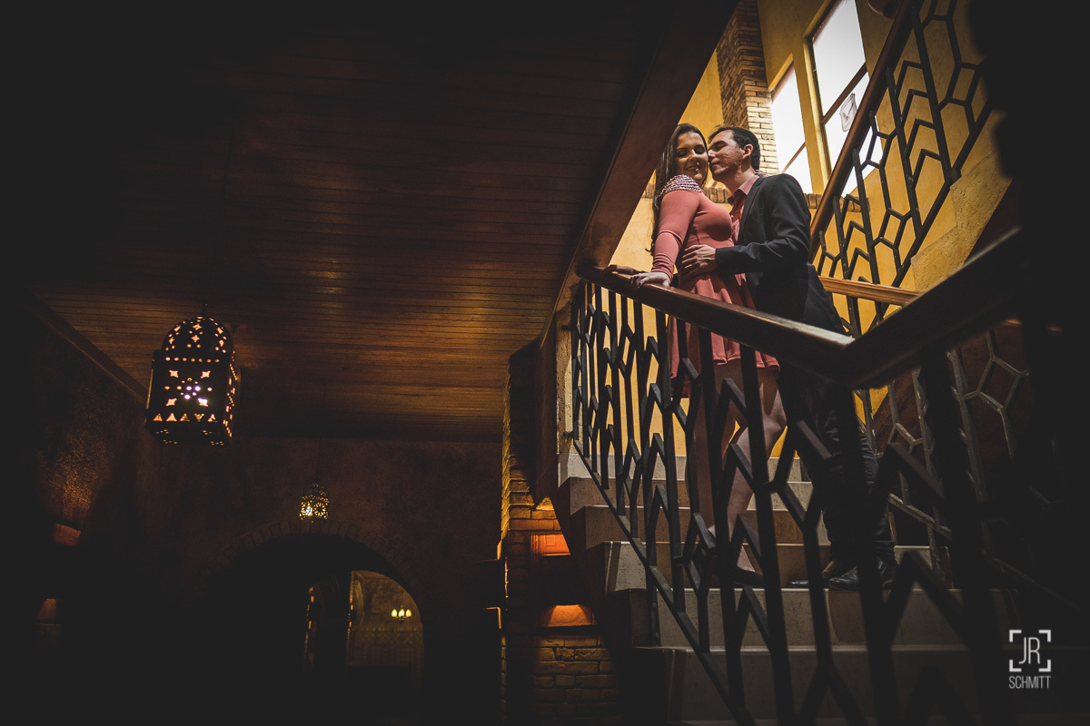 sessão pré casamento escadaria
