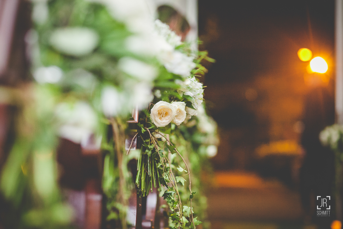 casamento flor branca na cerimônia