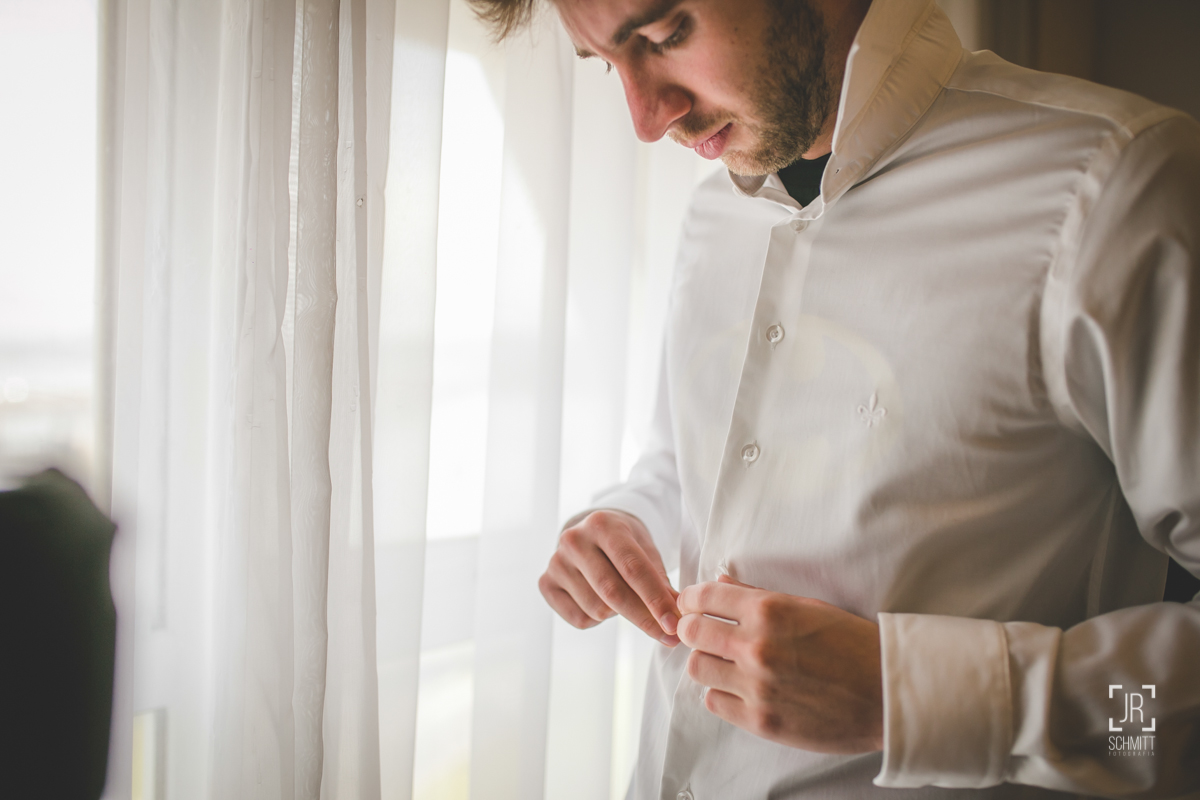 noivo no Making of no hotel  intercity florianópolis