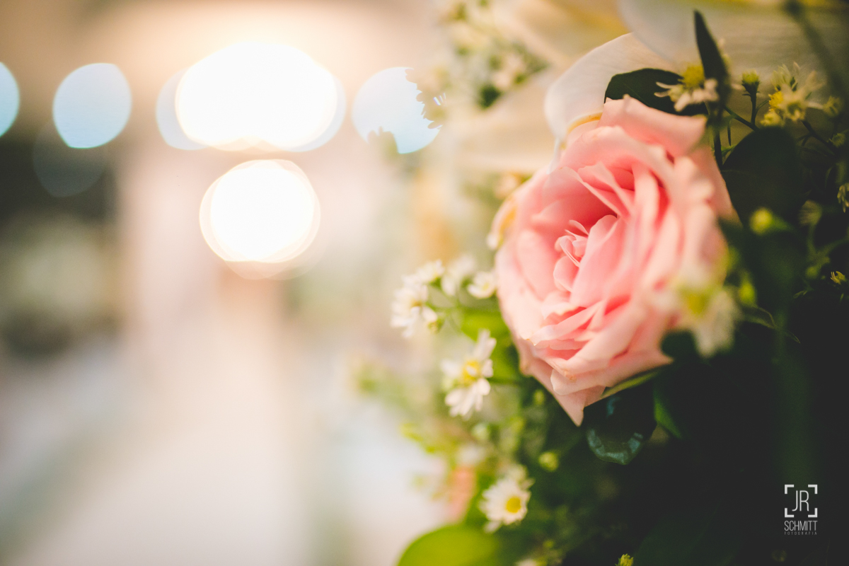 rosas no casamento