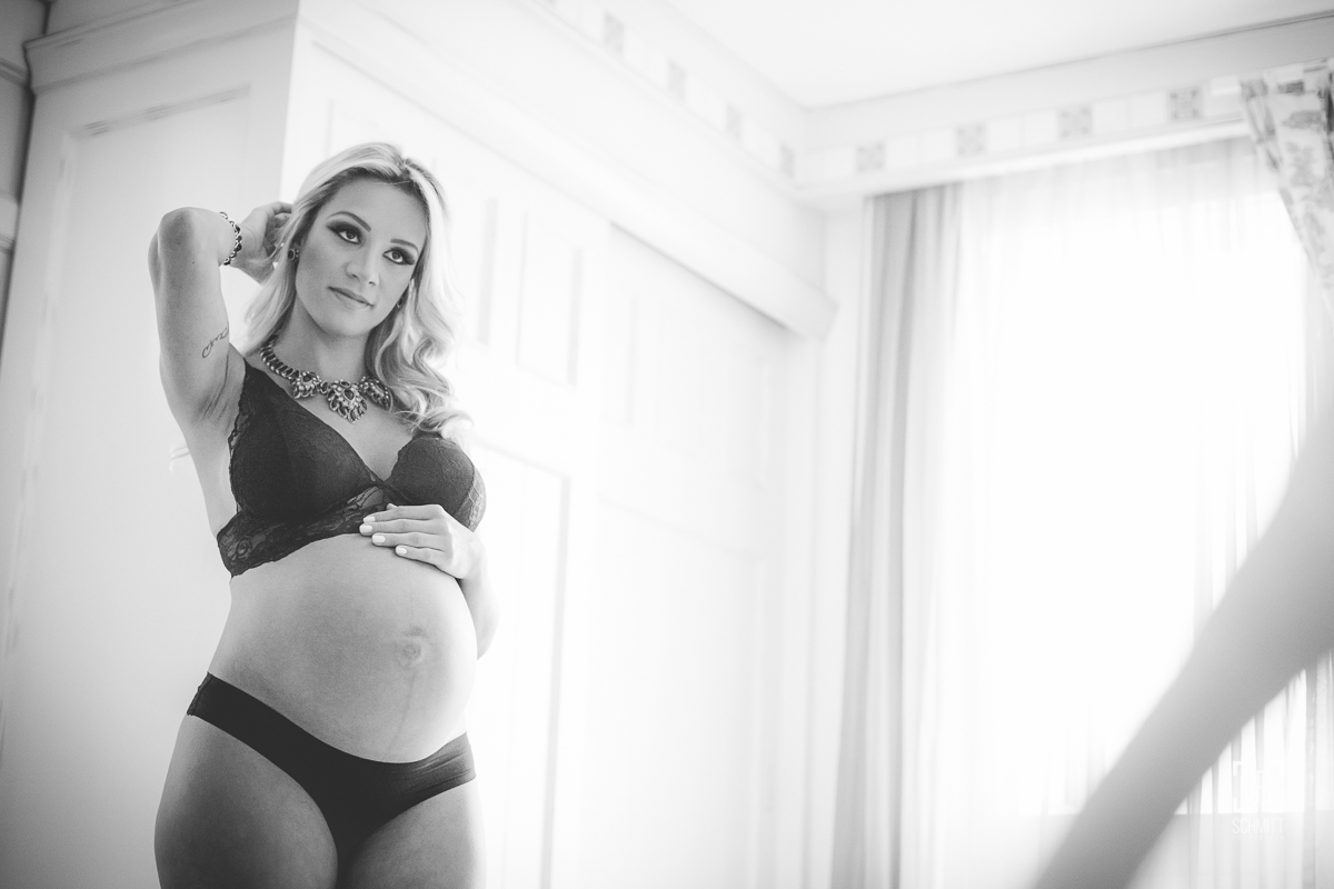 book de grávida lingerie