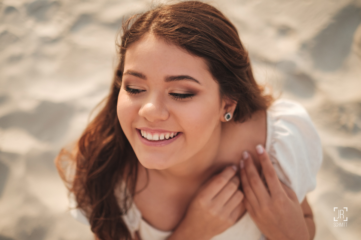 ensaio fotográfico na praia