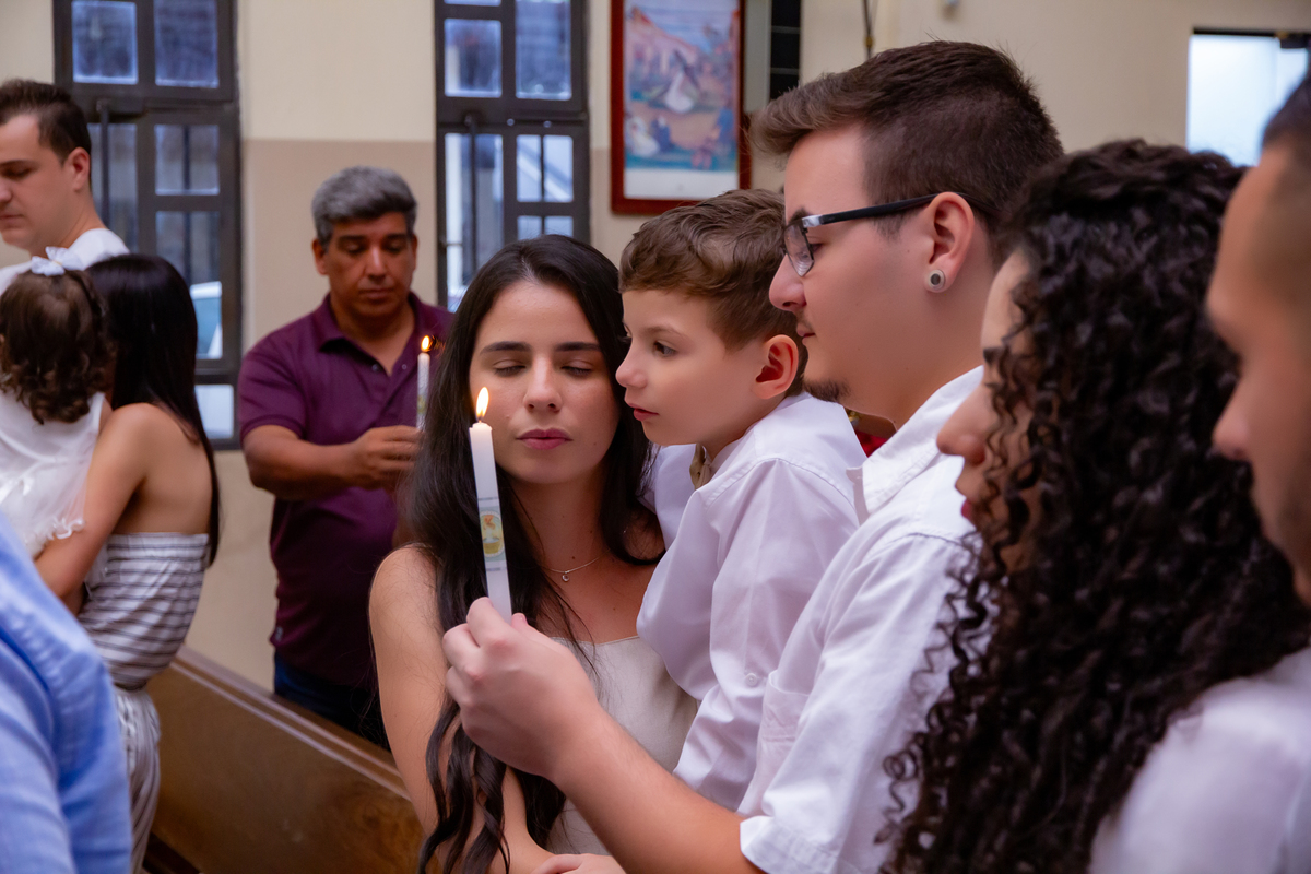Batizado feito na paroquia de Sorocaba que fica localizado na zona norte