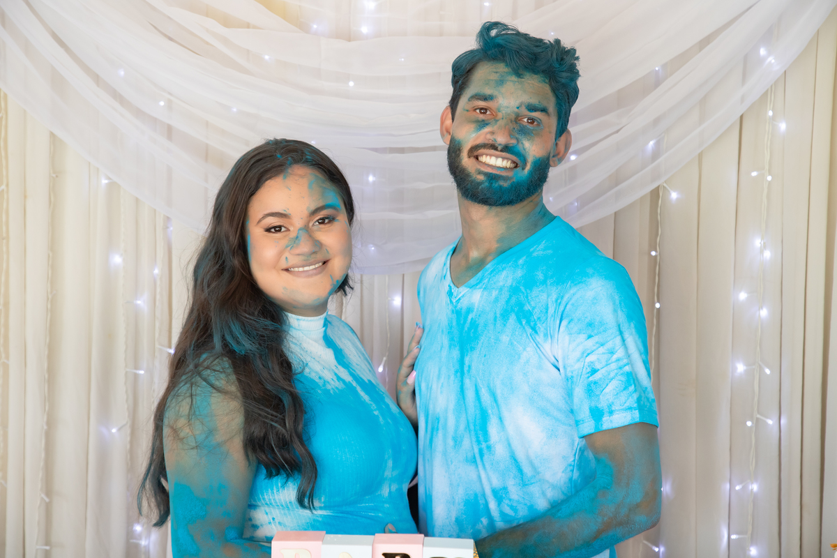 chá revelação em Sorocaba, feito com muito carinho e emoções, feito por fotografo em Sorocaba com algumas fotos ensaiada 